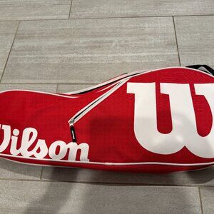 NEW WILSON LIMITED EDITION RARE PADDED TENNIS RACKET BAG